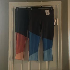 Bundle of  Xersion Women’s Studio Capri Leggings